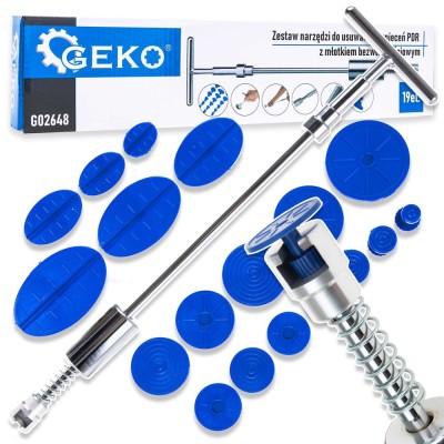 Kit reparare DPR pentru caroserie, 19 piese, Geko G02648 foto