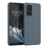 Husa Kwmobile pentru Samsung Galaxy A33 5G, Silicon, Albastru, 57806.202, Carcasa