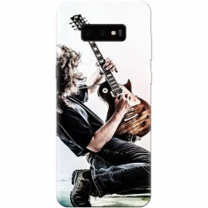 Husa silicon pentru Samsung Galaxy S10 Lite, Rock Star foto