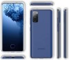 Husa 360 Samsung Galaxy S20 FE, Transparenta Fata + Spate, Carcasa Protectie Soc