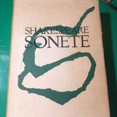 Shakespeare - SONETE, ed. de lux bilingva, legata, ilustrata (Dacia-Cluj, 1974)