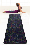 Saltea fitness/yoga/pilates Strong Djt, Chilai, 60x200 cm, poliester, multicolor, Chilai Home