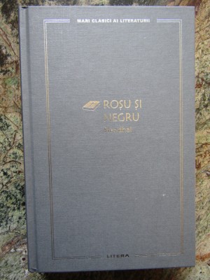 ROSU SI NEGRU - STENDHAL foto
