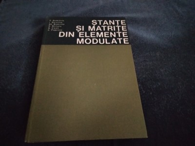 C DUMITRAS - STANTE SI MATRITE DIN ELEMENTE MODULATE foto
