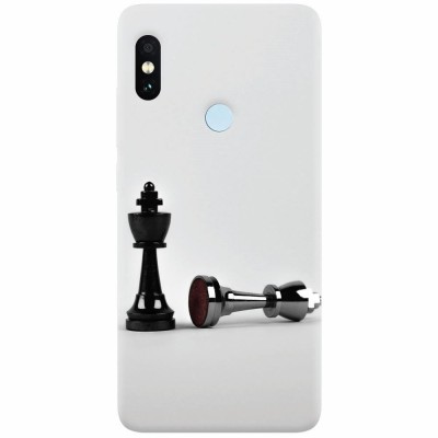 Husa silicon pentru Xiaomi Mi Max 3, Chess foto