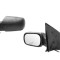 Oglinda exterioara Ford Fiesta (Jhs) 01.2002-09.2008 partea stanga View Max crom convex carcasa neagra reglare manuala prin cablu fara incalzire