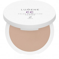 Lumene Nordic Makeup Color Correcting pudra compacta culoare No. 3 10 g