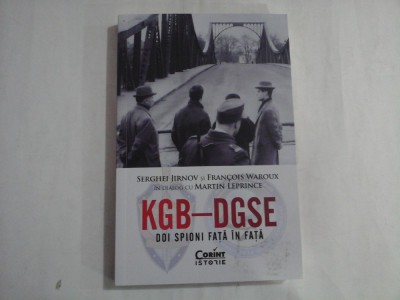 KGB-DGSE - DOI SPIONI FATA IN FATA - SERGHEI JIRNOV SI FRANCOIS WAROUX foto