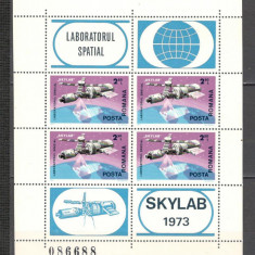 Romania.1974 Cosmonautica:Skylab-Bl. ZR.522