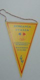 D9 57 - fanion - sport - fotbal - echipa nationala - Romania - Italia - 17 aprilie 1983