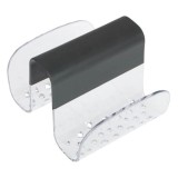Suport Transparent pentru Bureti de Vase, pentru Chiuveta dubla, 9.5 cm, Oem