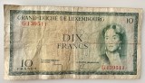 Luxemburg - 10 Francs 1954