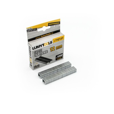 Capse tapiterie, 12 mm, Lumytools, LT72121, set 1000 bucati foto