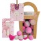 Pachet ingrijire corporala (sapun, bile solubile baie, balsam de buze) Sakura Spa, Accentra