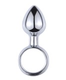 Cumpara ieftin Dop Anal Plug Fetish Sex Play Metal Inox, Marime universala