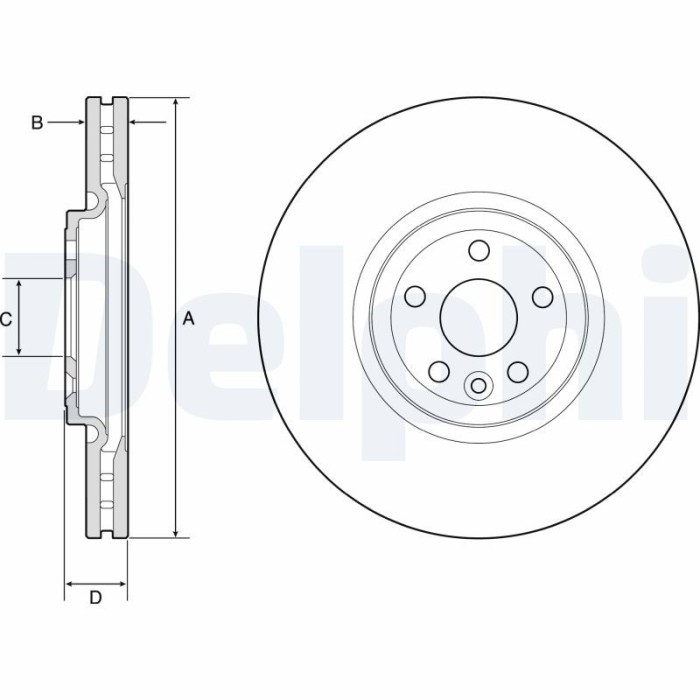 DELPHI BG9178C Disc frana