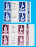 TIMBRE ROMANIA LP493+a -A XV-a aniversare victorie fascism -Serie pereche -MNH, Nestampilat
