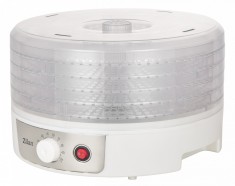 Deshidrator alimente Zilan ZLN2037, Putere 250W, Temperatura maxima 70&deg; C, ALB