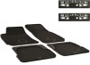 Set Covorase Auto Cauciuc Umbrella Pentru Skoda Superb (2002-2008) + Suport Numar Inmatriculare Mega Drive Simplu Set 2 Buc