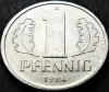 Moneda 1 PFENNIG - RD GERMANA / Germania Democrata, anul 1984 * cod 947, Europa