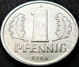 Cumpara ieftin Moneda 1 PFENNIG - RD GERMANA / Germania Democrata, anul 1984 * cod 947, Europa