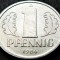 Moneda 1 PFENNIG - RD GERMANA / Germania Democrata, anul 1984 * cod 947