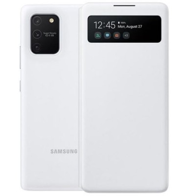 Husa originala Samsung Galaxy S10 Lite SM-G770F S View Wallet Cover si stylus foto