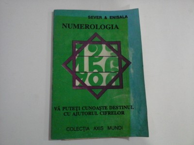 NUMEROLOGIA - SEVER &amp;amp; ENISALA foto