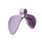Dispozitiv Hip Trainer, Antrenor pentru podeaua pelvina, solduri, picioare, coapse, fese, maini si spate, postpartum, violet