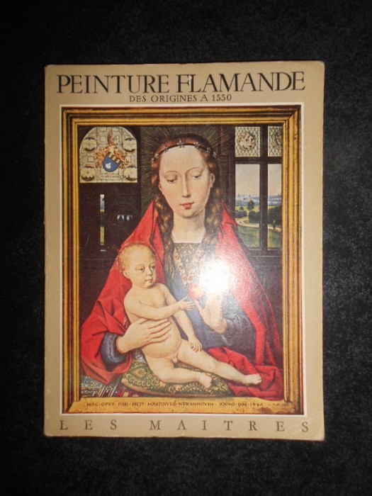 Paul Fierens - Peinture flamande des origines a 1550. Album (1953, 12 x 16 cm)