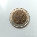 -Y- MONEDA RUSIA 50 RUBLE 1993 - FAUNA FAZAN - BIMETAL, Europa