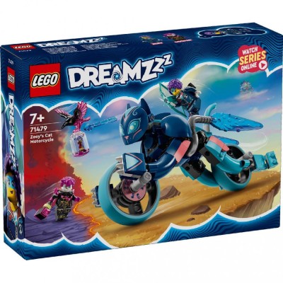 Lego dreamzzz motocicleta pisica a lui zoey 71479 foto