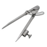 Cumpara ieftin Compas de trasat pentru sculptura si tamplarie Kirschen 8604150, 150 mm