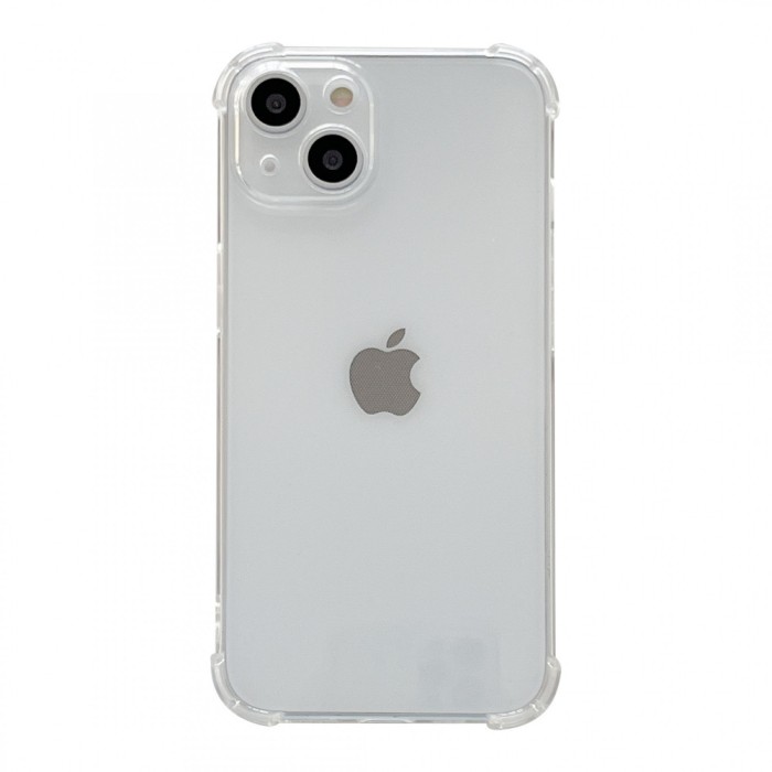 Husa de protectie flippy compatibila cu apple iphone 13 mini tpu antisoc 1.5 mm transparent