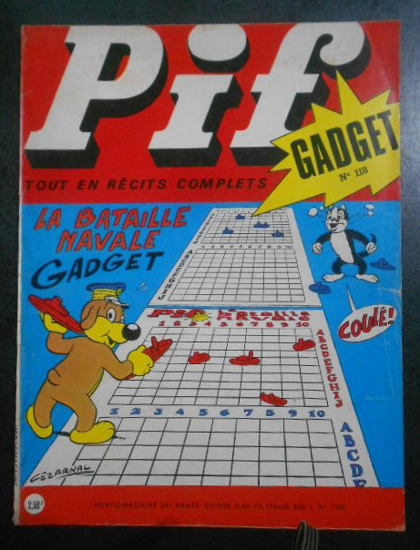 Revista Pif Gadget, nr. 118, anul 1971