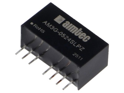 Convertor DC/DC 3W 4,5-9V input 24V output AIMTEC foto