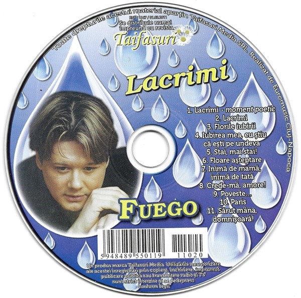 FUEGO - Lacrimi, CD