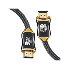 Cablu video HDMI 2.1 Ultra High Speed 8K 60Hz 4K 120Hz HQ auriu 2m foto