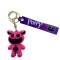 Breloc Smiling Critters porc din plastic cauciucat