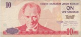 Turcia 10 Lire 2005 F