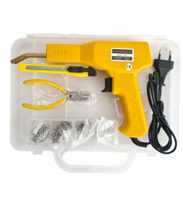 Set Pistol Profesional pentru sudat materiale plastice, polipropilena, 200 capse foto