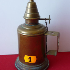 LAMPA FEUTREE "OLYMPE" 1880-1900 Nr.1 COLECTIE