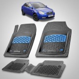 Cumpara ieftin Covorase Auto Cauciuc Tip Tavita Hyundai Accent III (2006-2010) - Blue