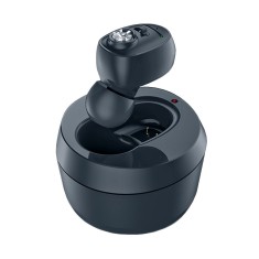 Aparat auditiv intraauricular in-ear, flippy, amplificator de sunet pentru auz, minuscul design nou, 14 x 10 x 3.8 cm, 116 gr, negru