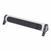 Bloc multipriza mobil rotativ 5x2P+T cu intrerupator alb-negru Legrand 694546