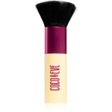 Coco &amp; Eve Sunny Honey Deluxe Vegan Kabuki Brush Perie Kabuki machiaj corp si fata 1 buc