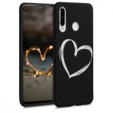 Husa pentru Huawei P30 Lite, Silicon, Negru, 48539.12, Carcasa, Kwmobile