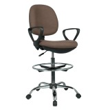 Cumpara ieftin Scaun birou tapiterie textil maro Tamber 62x57x137 cm