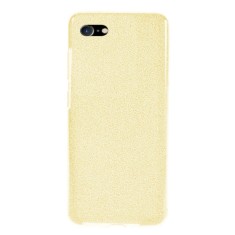 Husa Apple iPhone 7 8 SE 2020 Sclipici Auriu Silicon