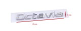emblema scris OCTAVIA gri subtire